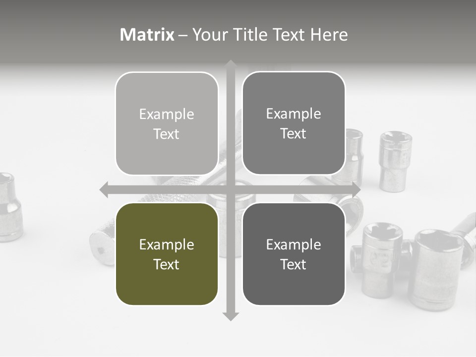 Picture Extension White PowerPoint Template