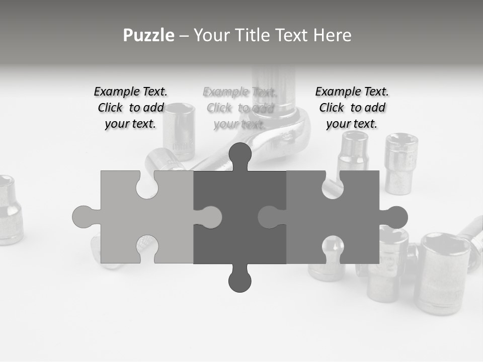 Picture Extension White PowerPoint Template