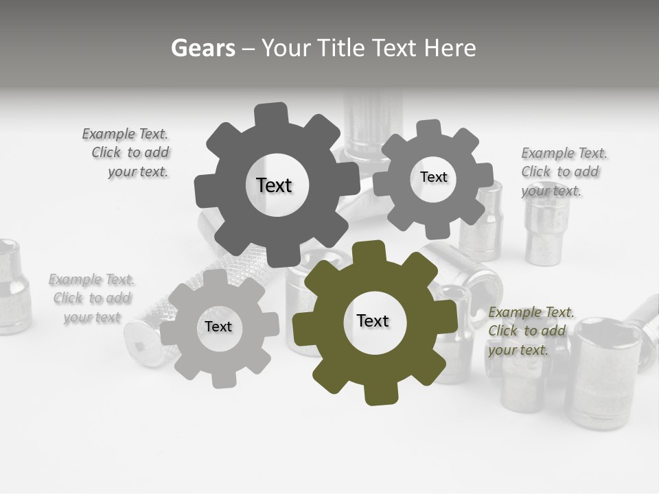 Picture Extension White PowerPoint Template