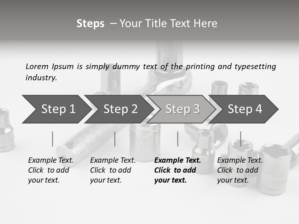 Picture Extension White PowerPoint Template