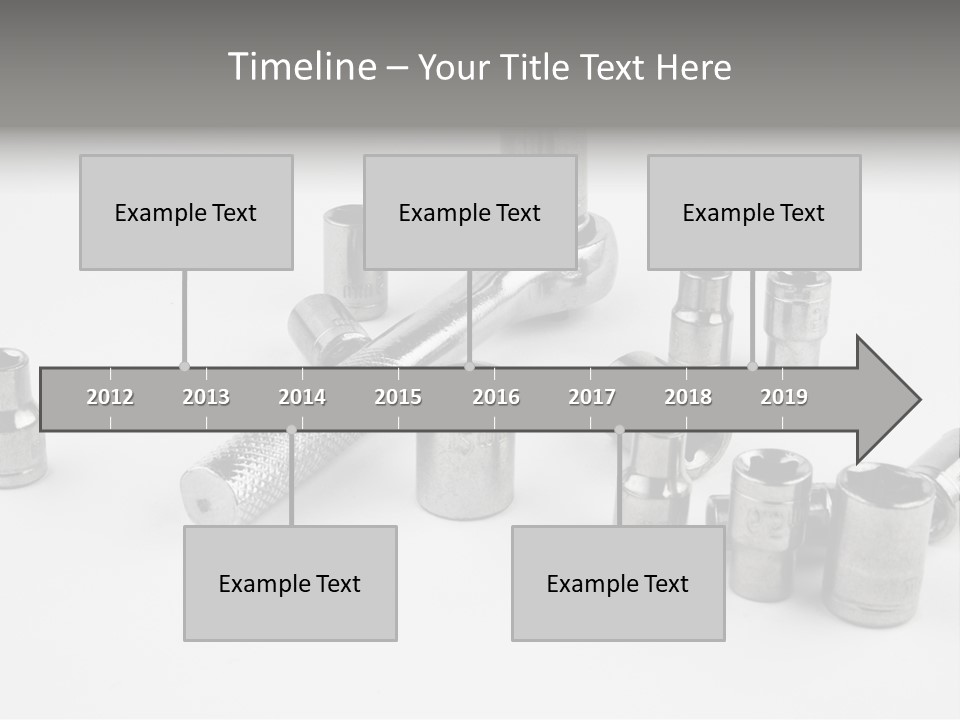 Picture Extension White PowerPoint Template