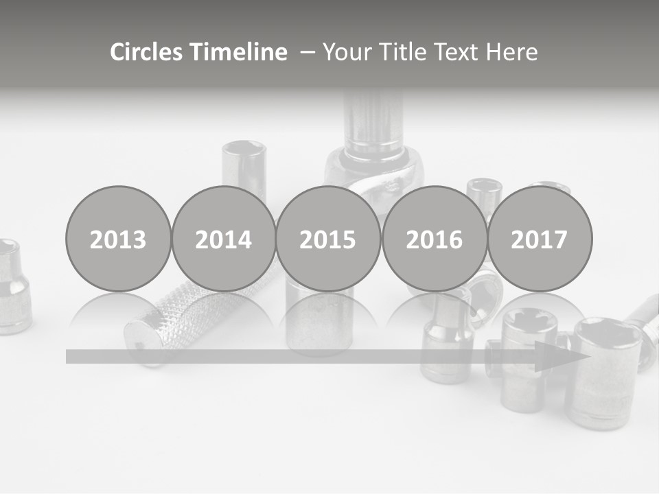 Picture Extension White PowerPoint Template