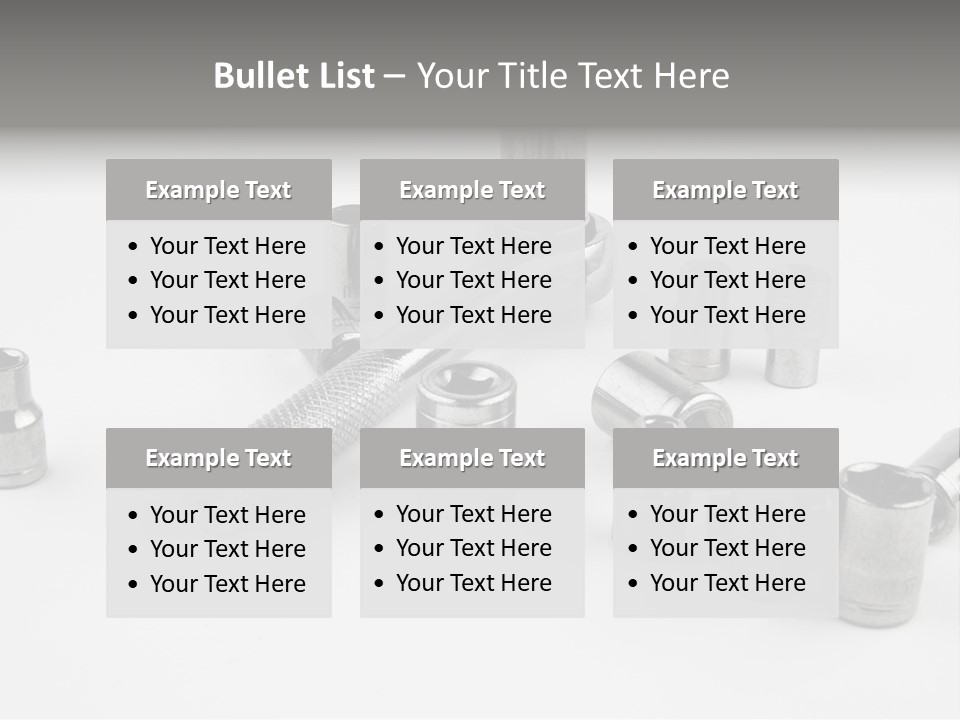 Picture Extension White PowerPoint Template