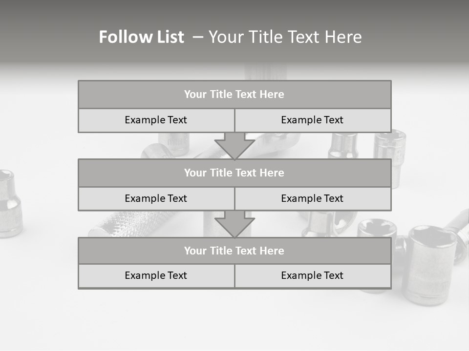 Picture Extension White PowerPoint Template