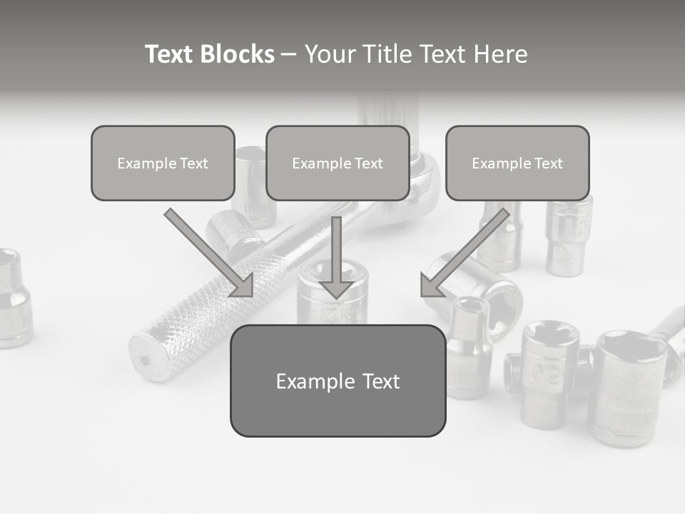 Picture Extension White PowerPoint Template