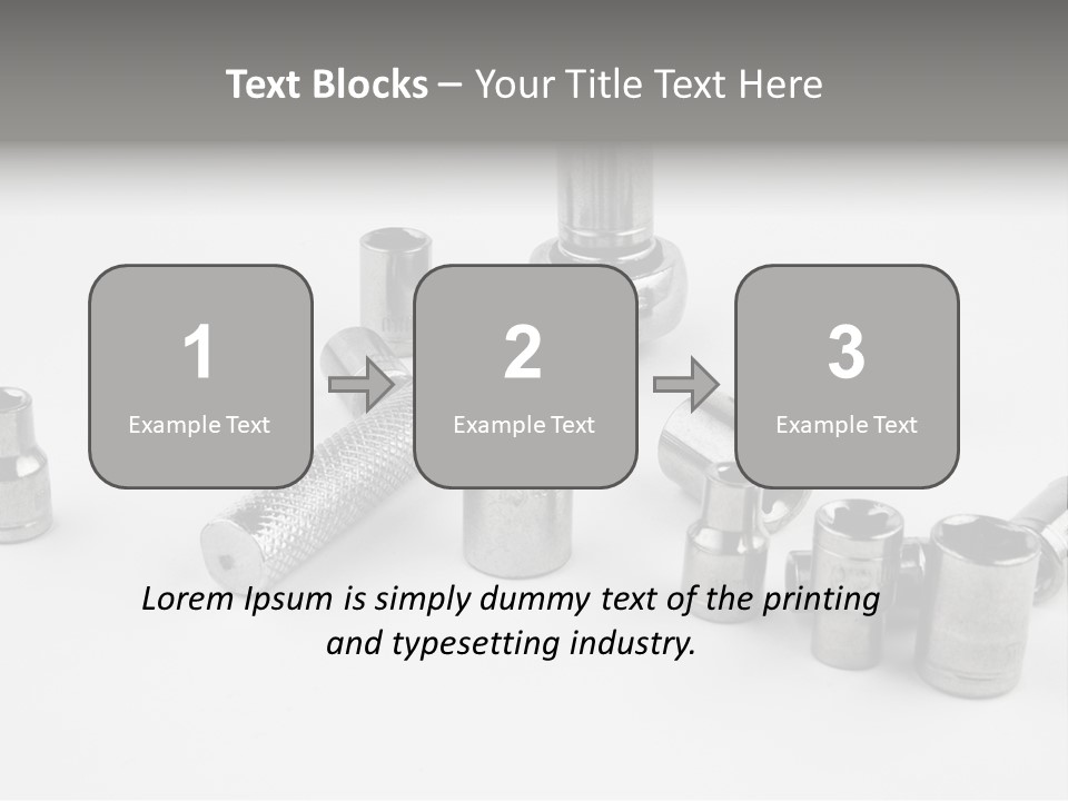 Picture Extension White PowerPoint Template