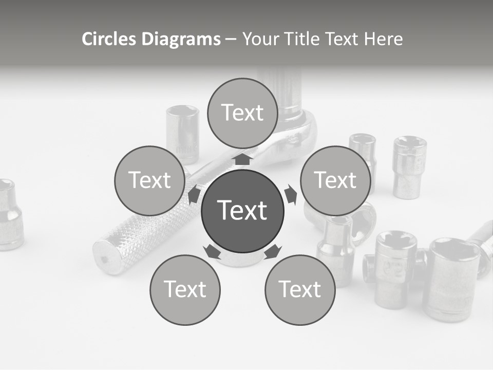 Picture Extension White PowerPoint Template