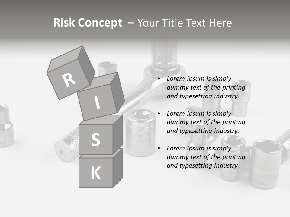 Picture Extension White PowerPoint Template