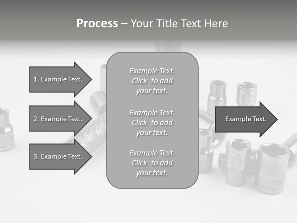 Picture Extension White PowerPoint Template