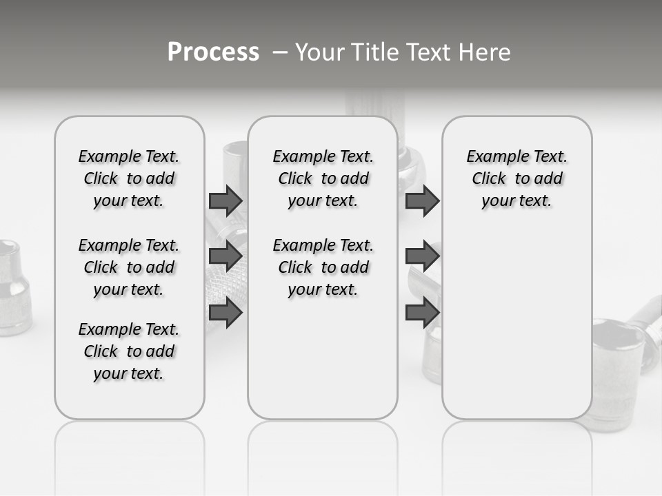 Picture Extension White PowerPoint Template