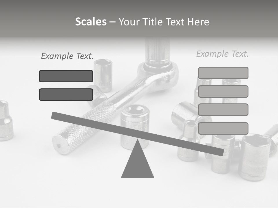 Picture Extension White PowerPoint Template