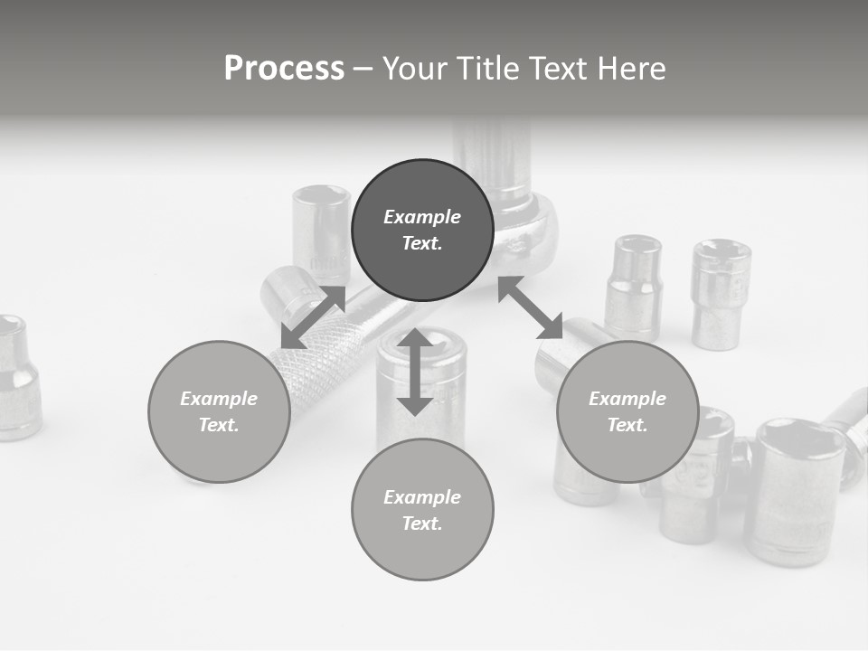 Picture Extension White PowerPoint Template
