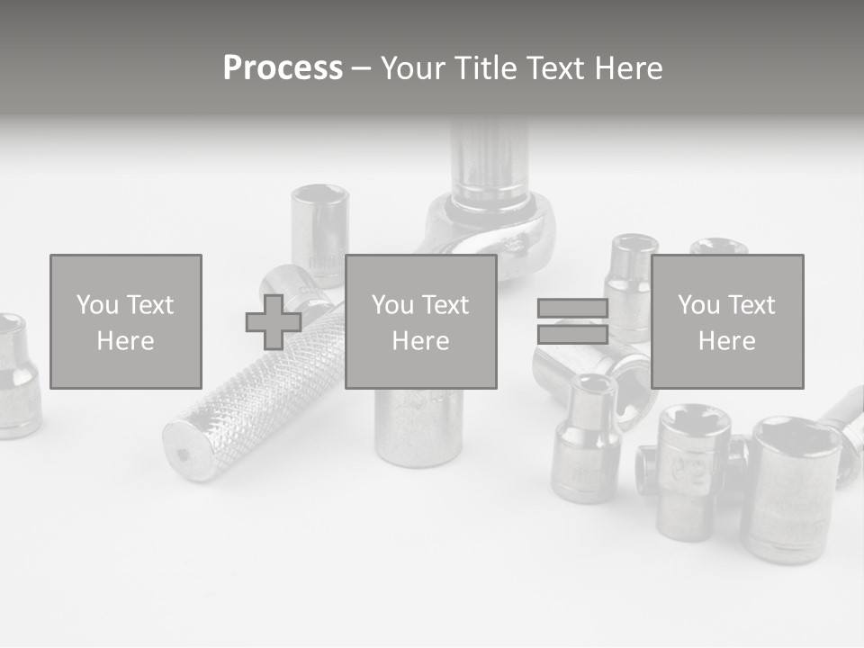Picture Extension White PowerPoint Template