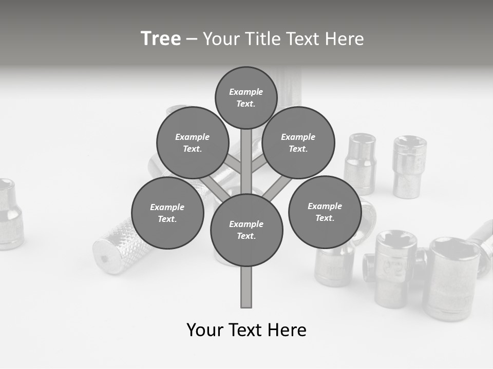 Picture Extension White PowerPoint Template