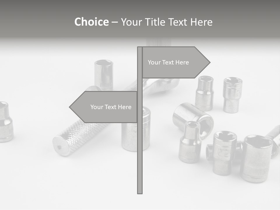 Picture Extension White PowerPoint Template