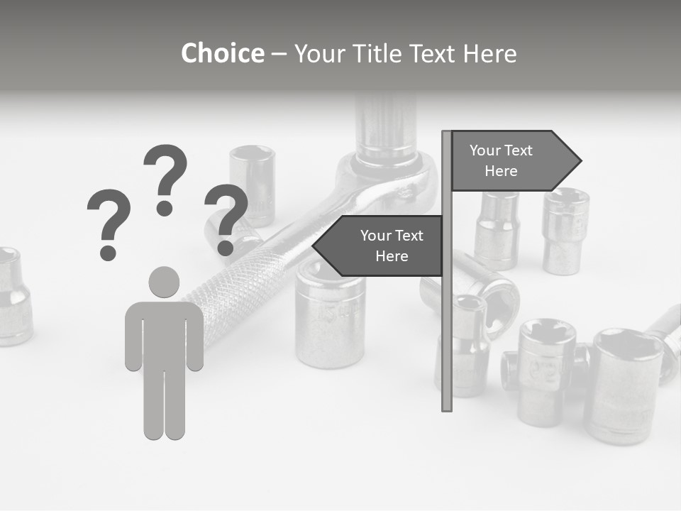 Picture Extension White PowerPoint Template