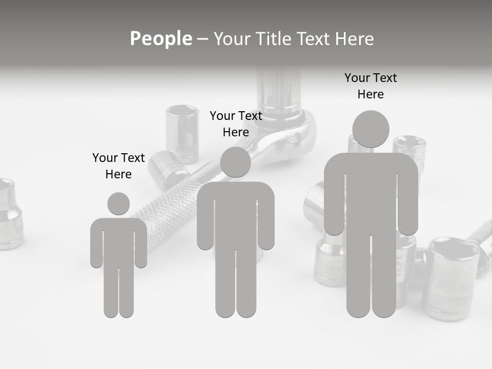 Picture Extension White PowerPoint Template