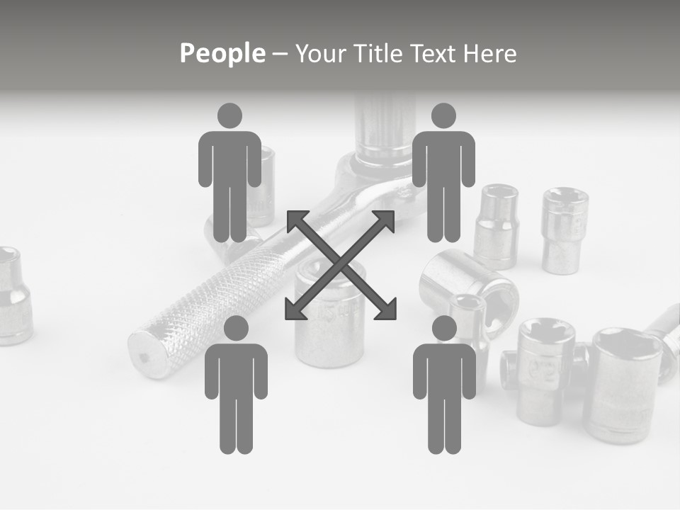 Picture Extension White PowerPoint Template