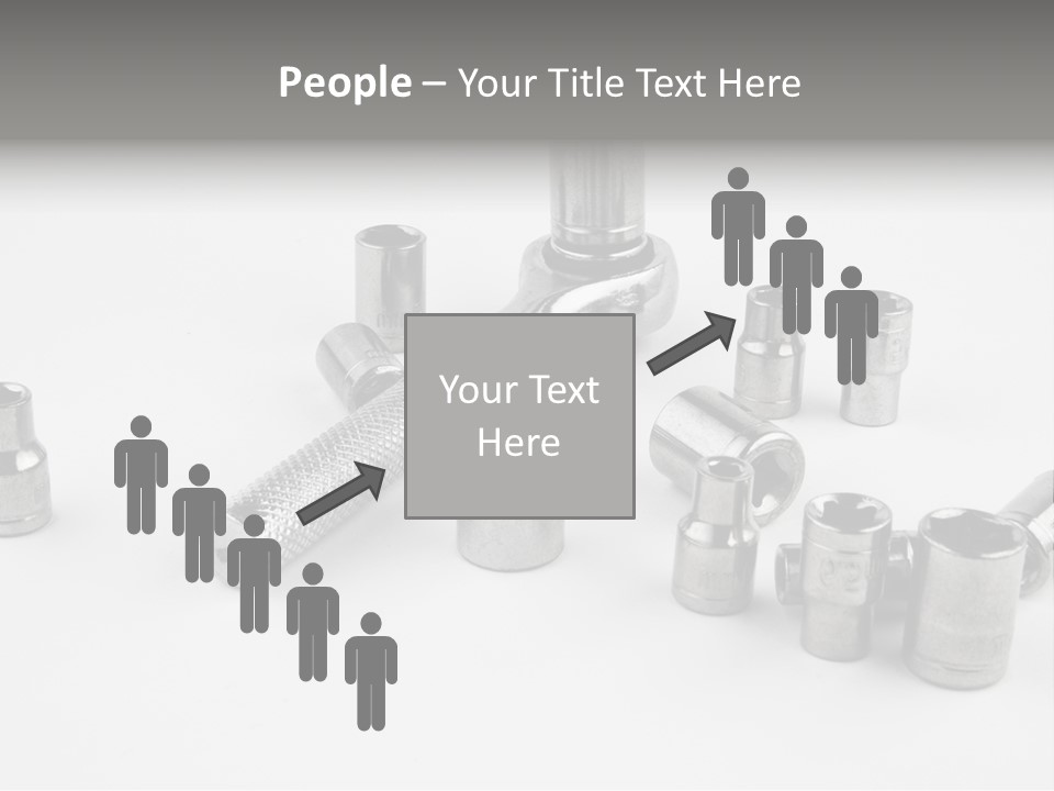 Picture Extension White PowerPoint Template