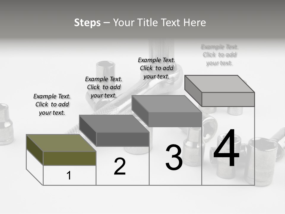 Picture Extension White PowerPoint Template