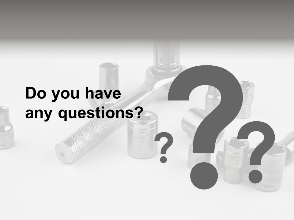 Picture Extension White PowerPoint Template