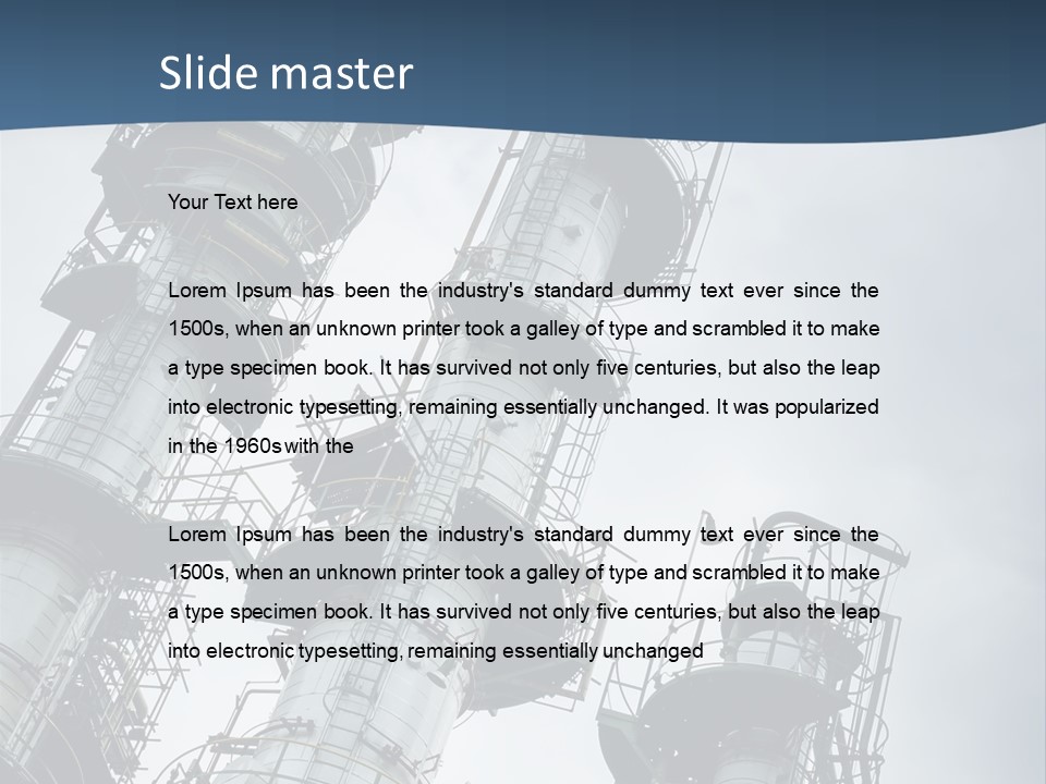 Chemistry Plant Oil PowerPoint Template