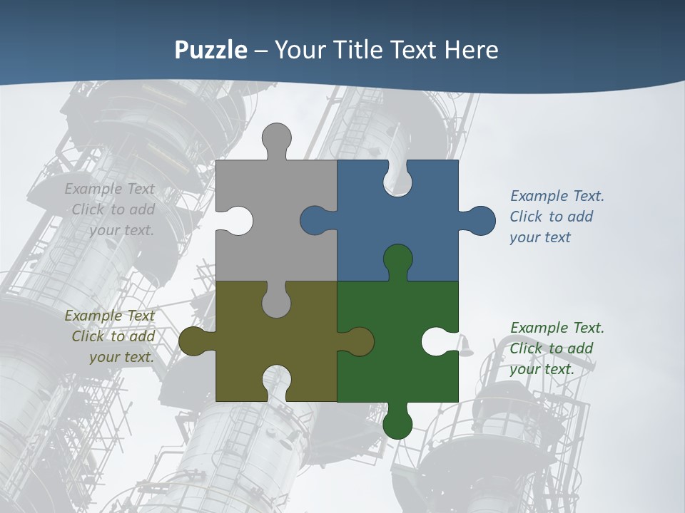 Chemistry Plant Oil PowerPoint Template
