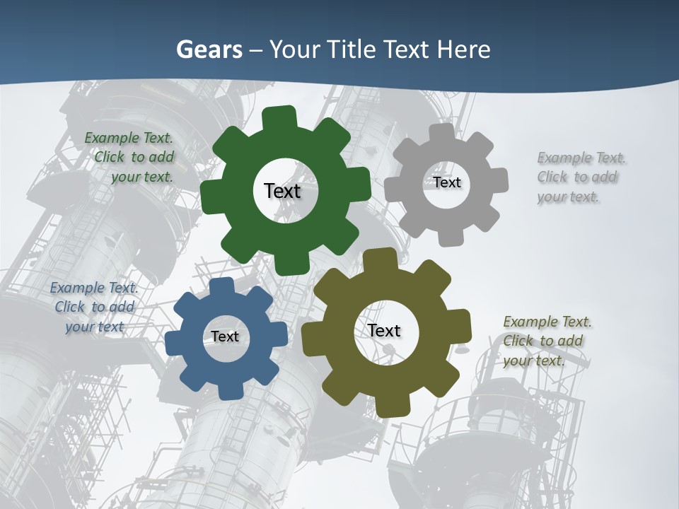 Chemistry Plant Oil PowerPoint Template