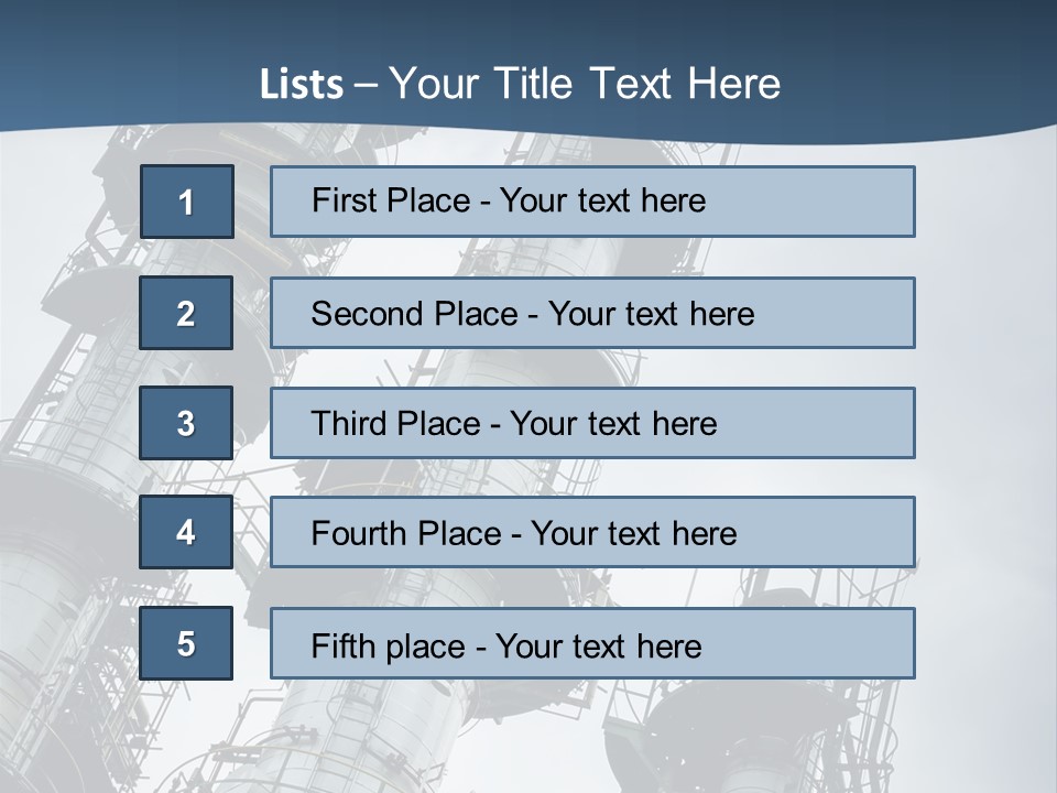 Chemistry Plant Oil PowerPoint Template