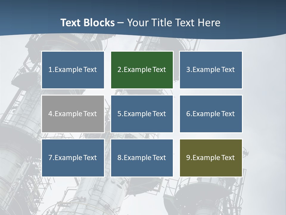 Chemistry Plant Oil PowerPoint Template