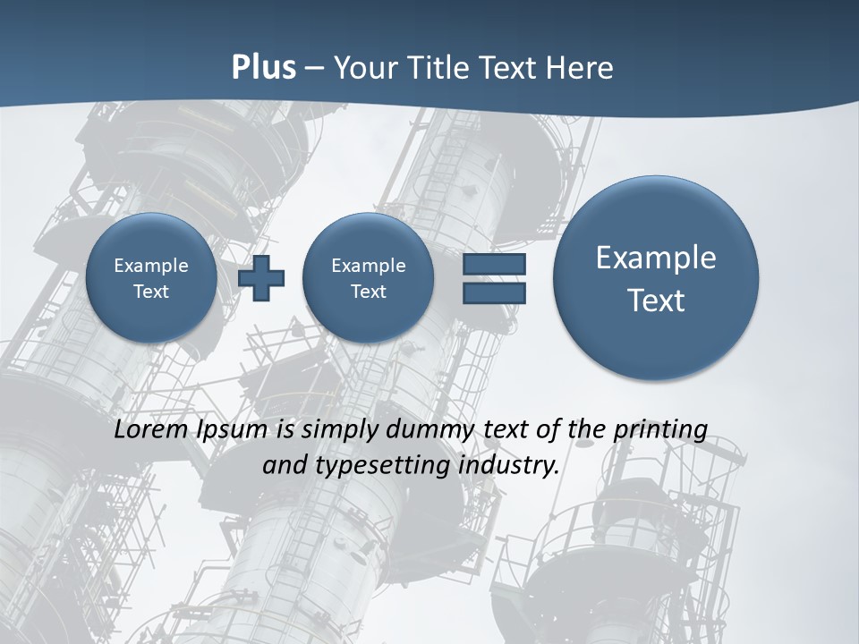 Chemistry Plant Oil PowerPoint Template
