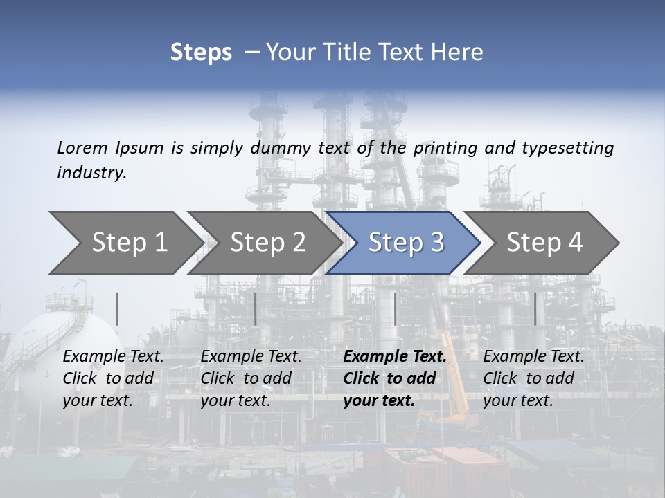 Iron High Sky PowerPoint Template