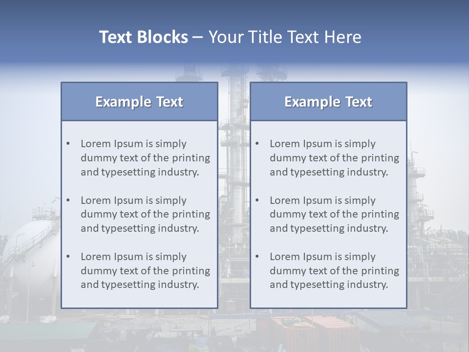 Iron High Sky PowerPoint Template