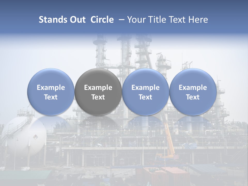 Iron High Sky PowerPoint Template