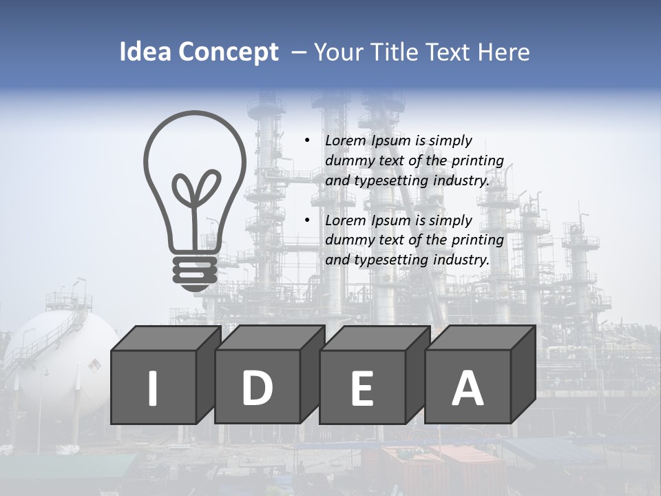 Iron High Sky PowerPoint Template