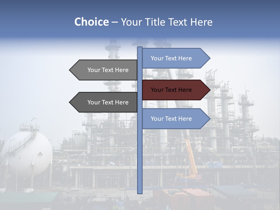 Iron High Sky PowerPoint Template