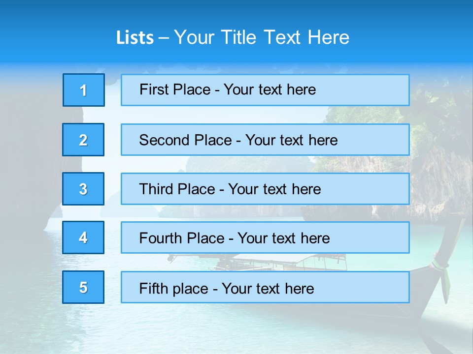 Tree Traditional Bay PowerPoint Template