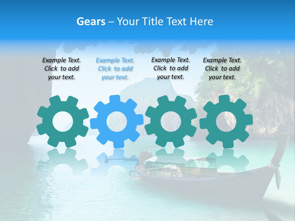 Tree Traditional Bay PowerPoint Template