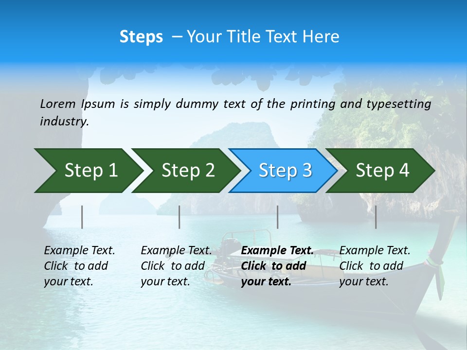 Tree Traditional Bay PowerPoint Template