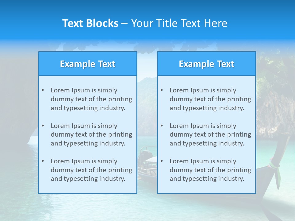 Tree Traditional Bay PowerPoint Template
