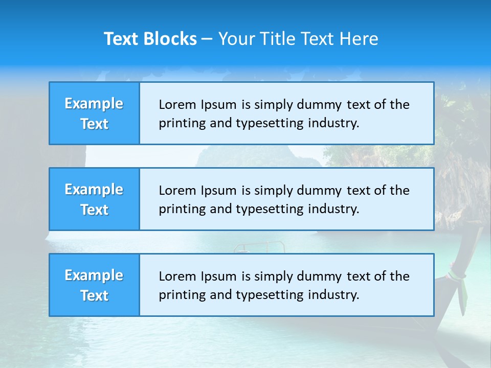 Tree Traditional Bay PowerPoint Template