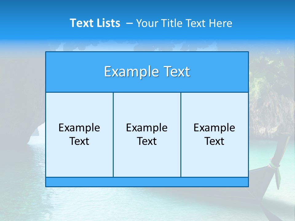 Tree Traditional Bay PowerPoint Template