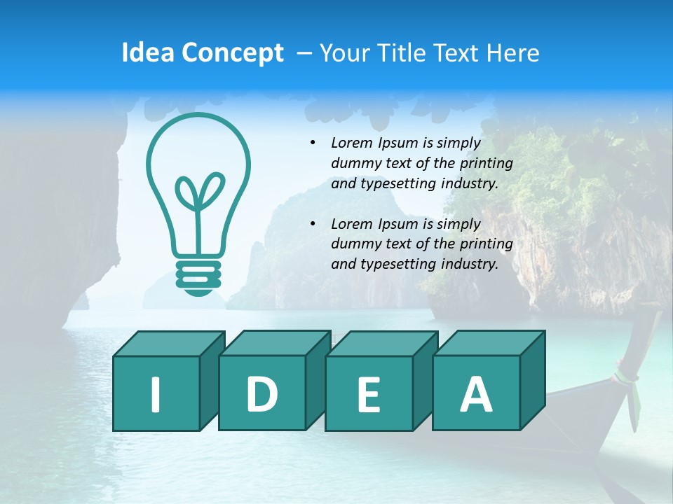 Tree Traditional Bay PowerPoint Template