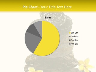 Nature Stone Plumeria PowerPoint Template