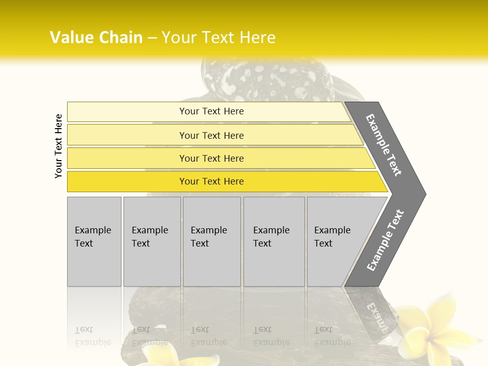 Nature Stone Plumeria PowerPoint Template
