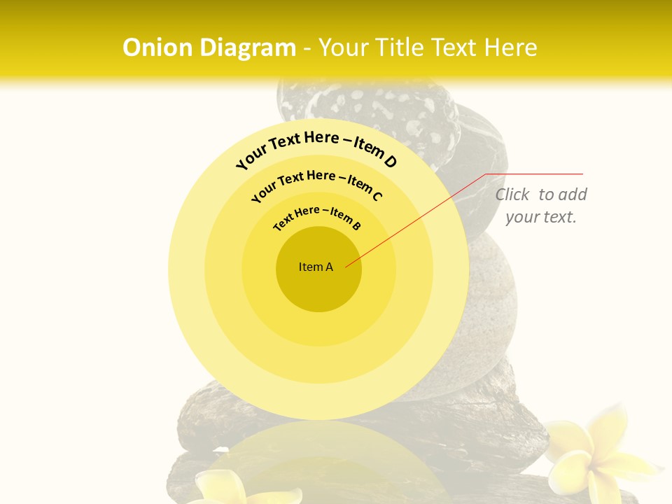 Nature Stone Plumeria PowerPoint Template