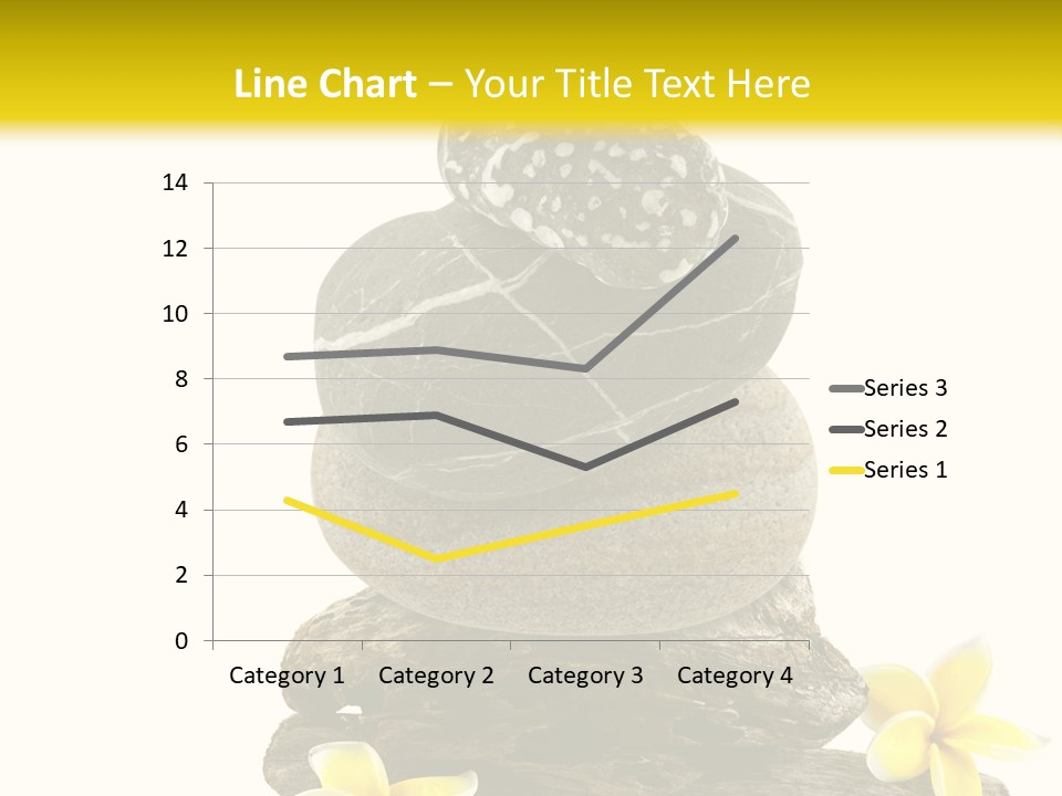 Nature Stone Plumeria PowerPoint Template
