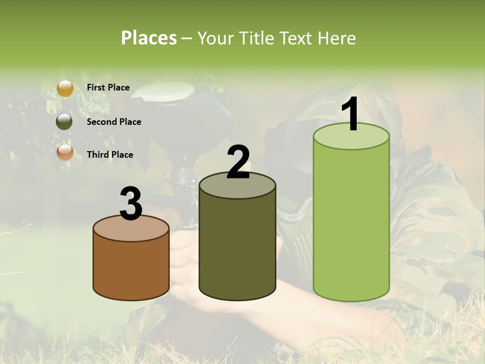 Paint Safety Weapon PowerPoint Template