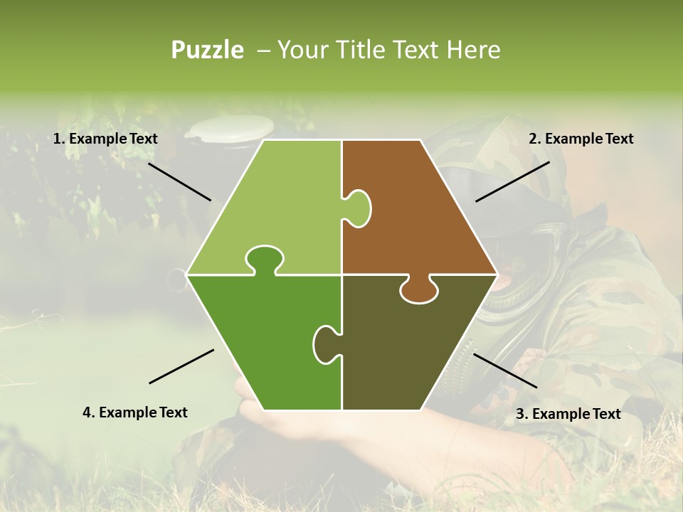 Paint Safety Weapon PowerPoint Template