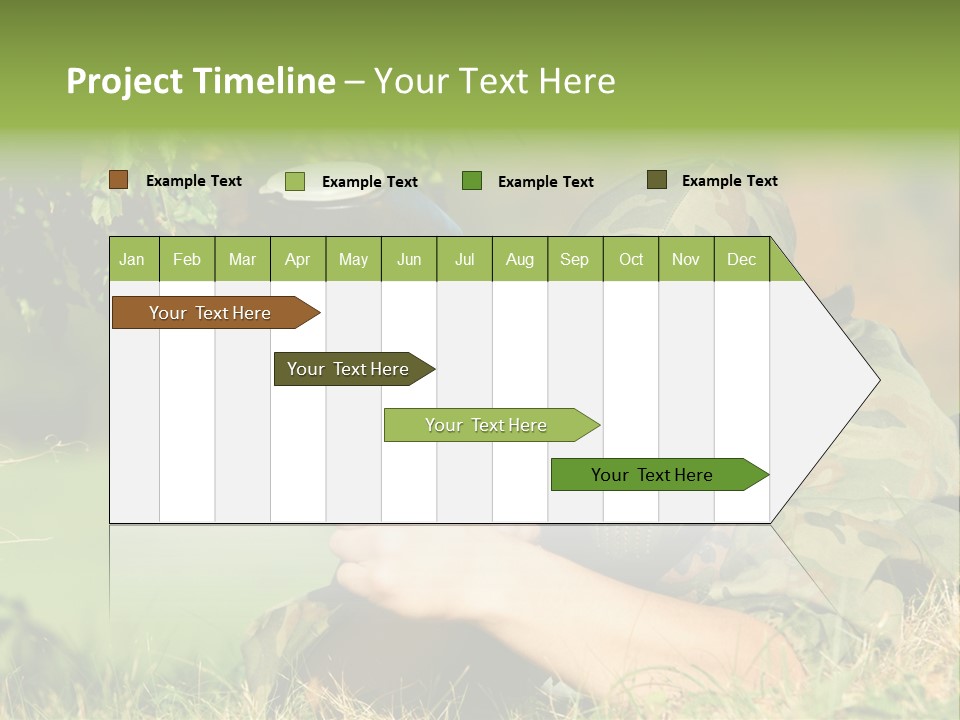 Paint Safety Weapon PowerPoint Template
